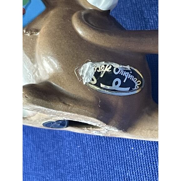 Josef Original Porcelain Caroling Brown Mouse Figurine - Picture 8 of 8